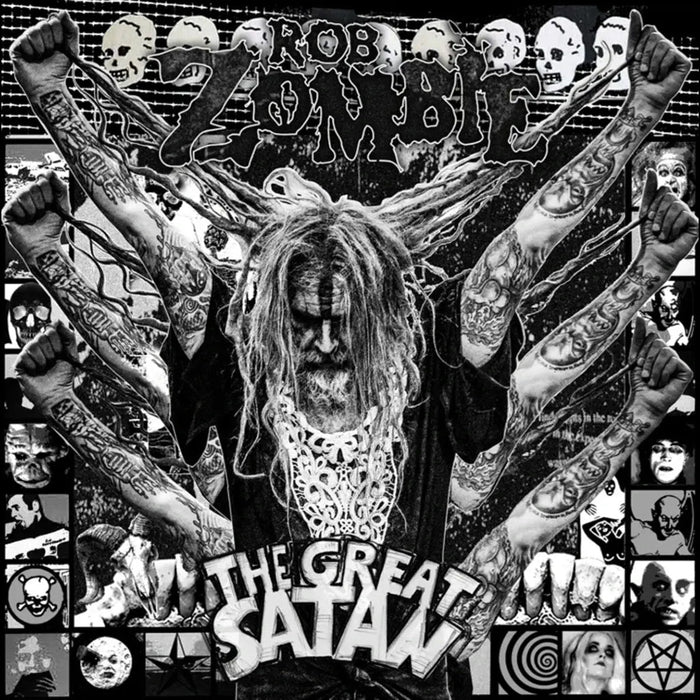 Rob Zombie – The Great Satan (Ghostly Black Vinyl) LP vinyl record, image 1 of 4