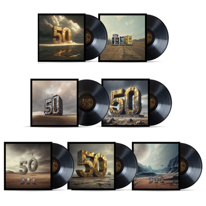 Rush – Rush 50  (Deluxe, 7xLP + Book Box Set) LP vinyl record, image 4 of 4