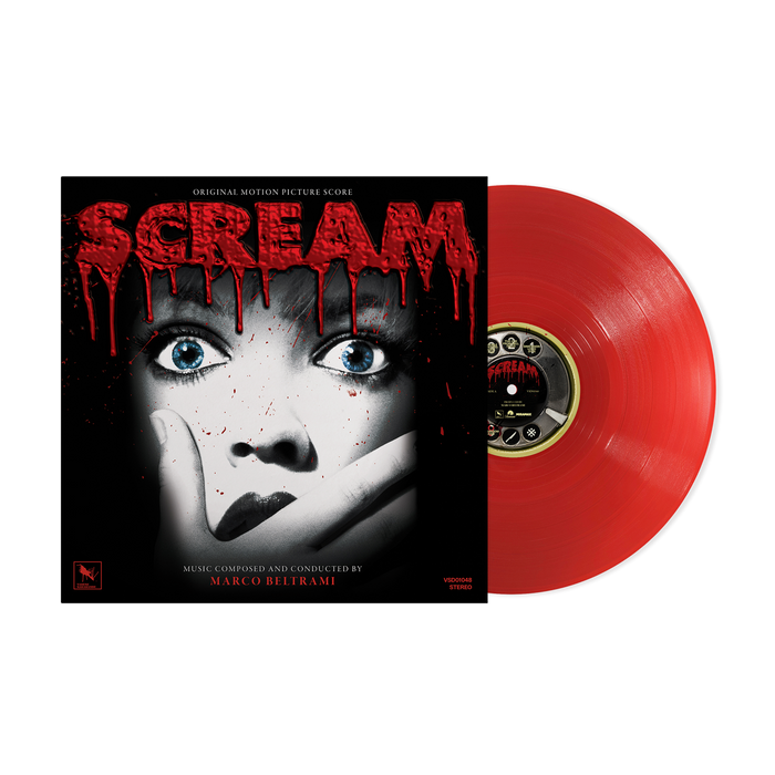Marco Beltrami – Scream (Red Vinyl, 30th Anniversary Edition) LP vinyl record, image 2 of 3