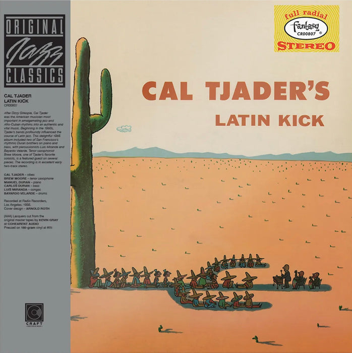 Cal Tjader – Cal Tjader's Latin Kick (OJC) LP vinyl record, image 1 of 2