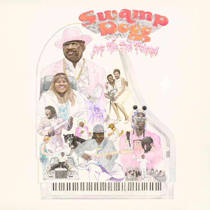 Swamp Dogg – Swamp Dogg Gets His Pool Painted (Pink vinyl, RSD 2026) LP vinyl record, image 1 of 3