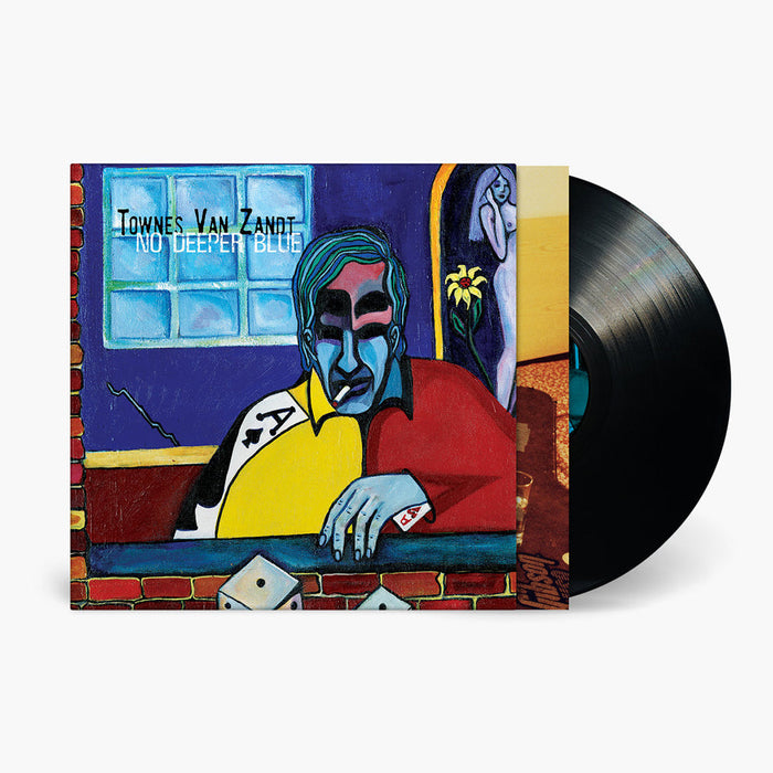 Townes Van Zandt – No Deeper Blue LP vinyl record, image 2 of 2