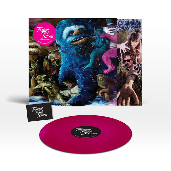 Tropical Fuck Storm – Fairyland Codex (Magenta coloured vinyl) LP vinyl record, image 2 of 3