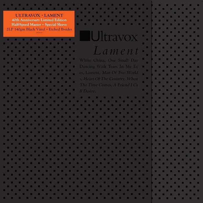 Ultravox – Lament (2xLP) - Image 1