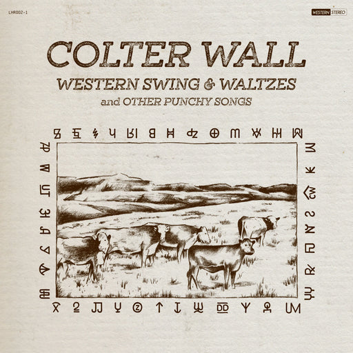 Colter Wall – Western Swing & Waltzes And Other Punchy Songs (Red Vinyl) LP vinyl record, image 1 of 2