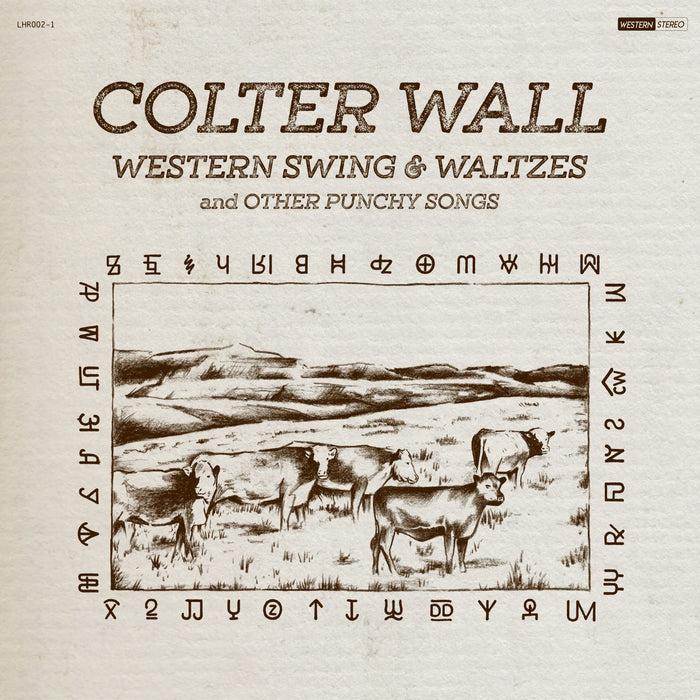 Colter Wall – Western Swing & Waltzes And Other Punchy Songs (Red Vinyl) LP vinyl record, image 1 of 2