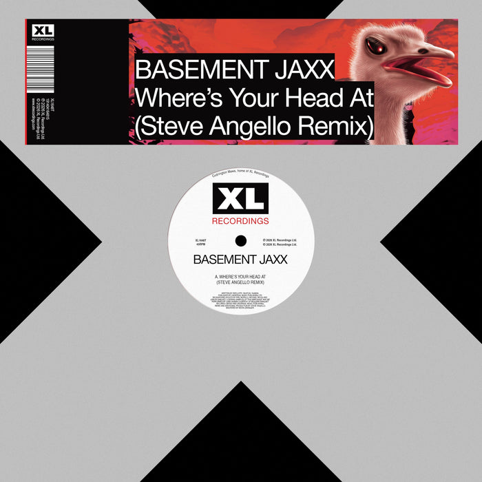 Basement Jaxx – Where's Your Head At (12", Steve Angello Remix) - Image 1