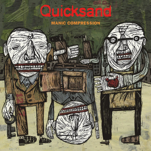 Quicksand – Manic Compression (Open Heart Red vinyl) - Image 1