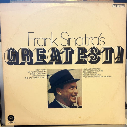 Frank Sinatra – Frank Sinatra's Greatest! (LP, Vinyl Record Album)