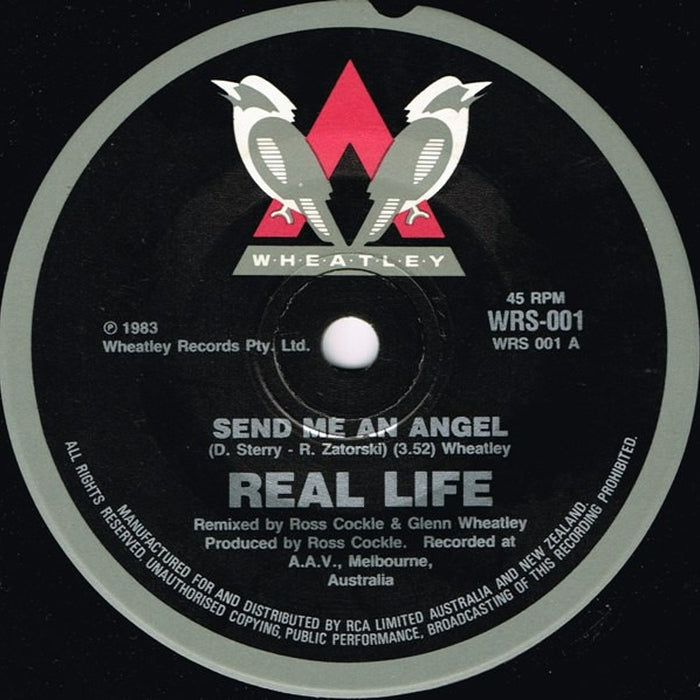 Real Life – Send Me An Angel (LP, Vinyl Record Album)