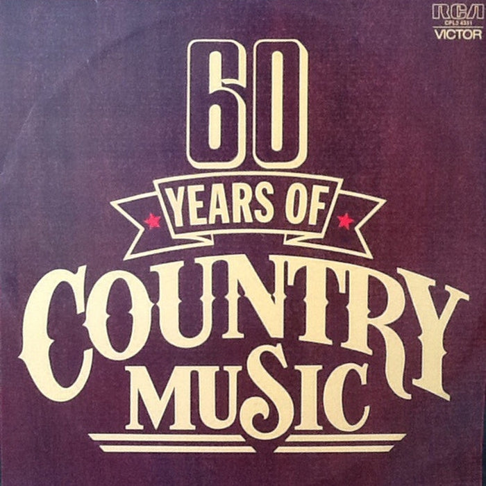 Various – 60 Years Of Country Music (LP, Vinyl Record Album)
