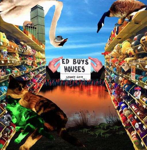 Sidney Gish – Ed Buys Houses (Coloured Vinyl) LP vinyl record, image 1 of 2