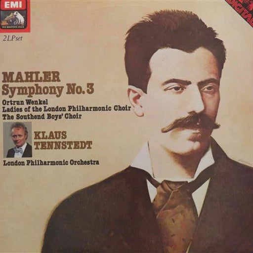 Gustav Mahler, Klaus Tennstedt, London Philharmonic Orchestra, Ortrun Wenkel, Southend Boys' Choir, Ladies Of The London Philharmonic Choir – Symphony No. 3 (LP, Vinyl Record Album)