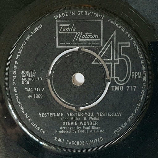 Stevie Wonder – Yester-Me, Yester-You, Yesterday (LP, Vinyl Record Album)