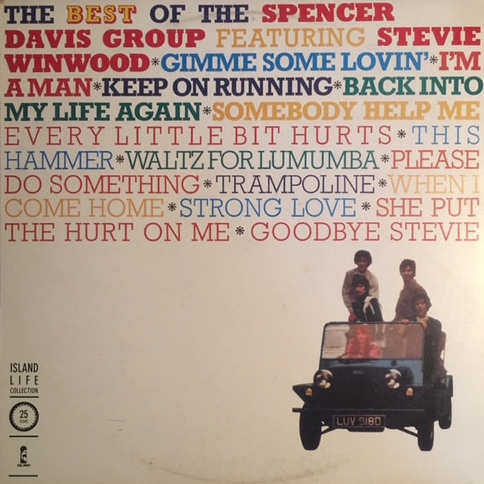 The Spencer Davis Group – The Best Of The Spencer Davis Group Featuring Steve Winwood (LP, Vinyl Record Album)