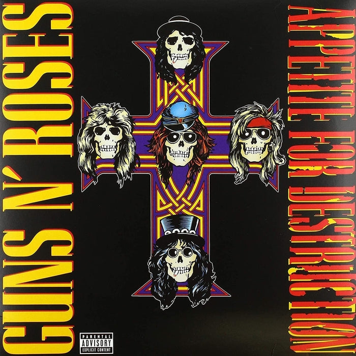 Guns N' Roses – Appetite For Destruction (LP, Vinyl Record Album)