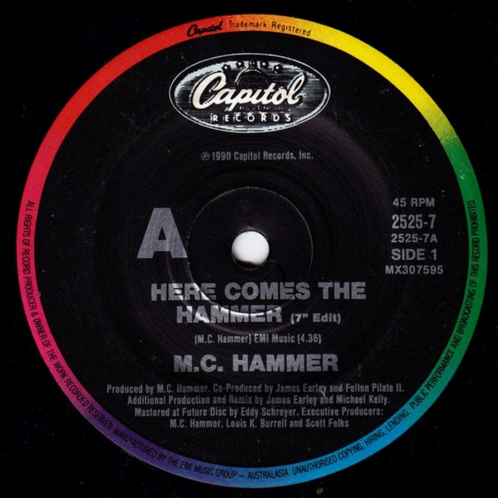 MC Hammer – Here Comes The Hammer (LP, Vinyl Record Album)