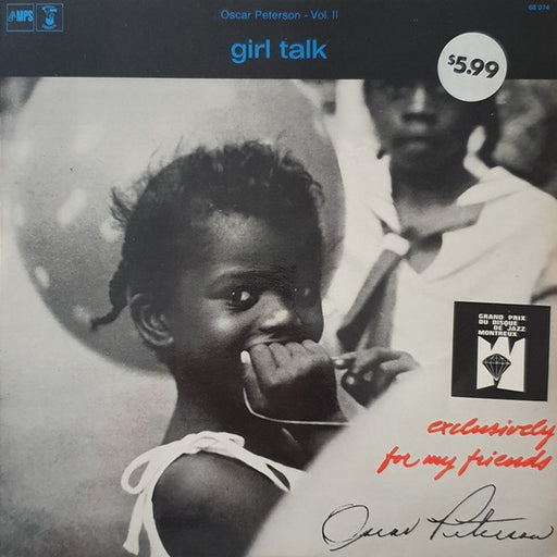 Oscar Peterson – Girl Talk (LP, Vinyl Record Album)