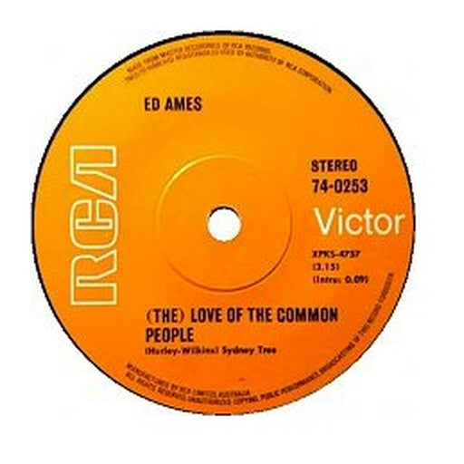 Leave Them A Flower / (The) Love Of The Common People – Ed Ames (LP, Vinyl Record Album)