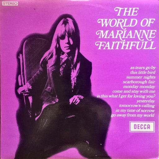 Marianne Faithfull – The World Of Marianne Faithfull (LP, Vinyl Record Album)