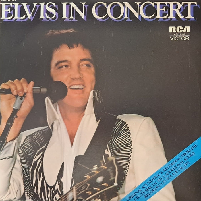 Elvis Presley – Elvis In Concert (LP, Vinyl Record Album)