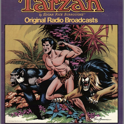 Edgar Rice Burroughs – Tarzan (Original Radio Broadcasts) (LP, Vinyl Record Album)