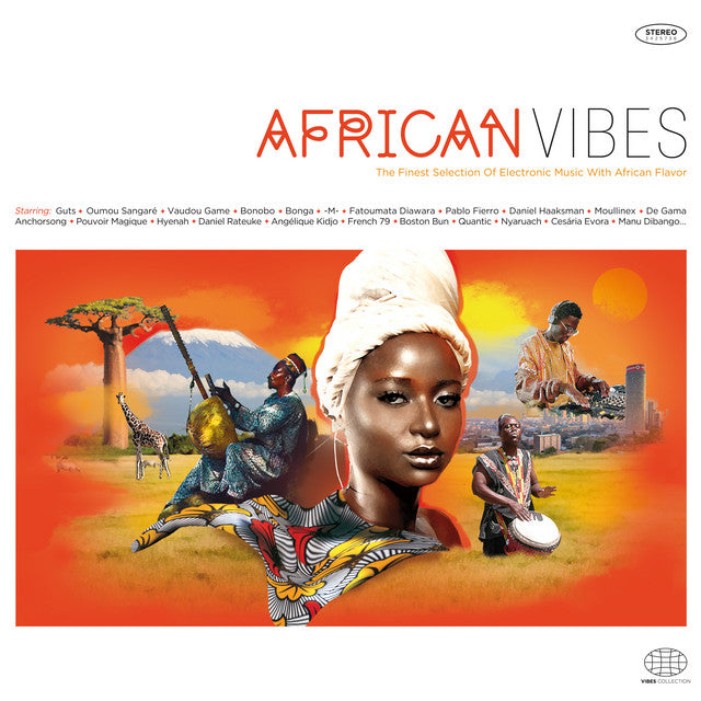 Various – African Vibes: The Finest Selection Of Electronic Music With African Flavor (2xLP) LP vinyl record, image 1 of 2