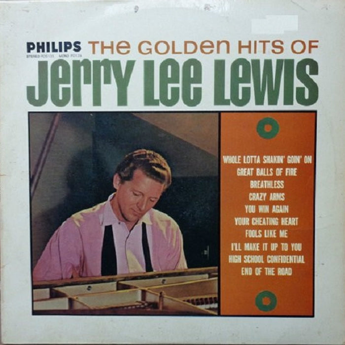 Jerry Lee Lewis – The Golden Hits Of Jerry Lee Lewis (LP, Vinyl Record Album)