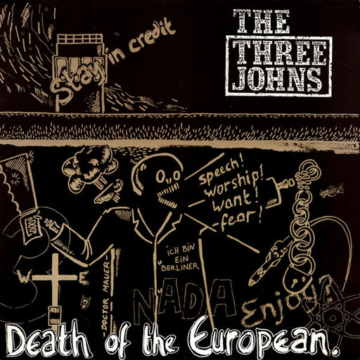 The Three Johns – Death Of The European. (LP, Vinyl Record Album)