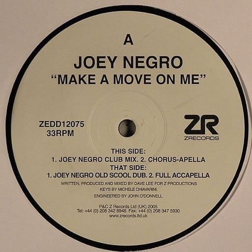 Joey Negro – Make A Move On Me (LP, Vinyl Record Album)