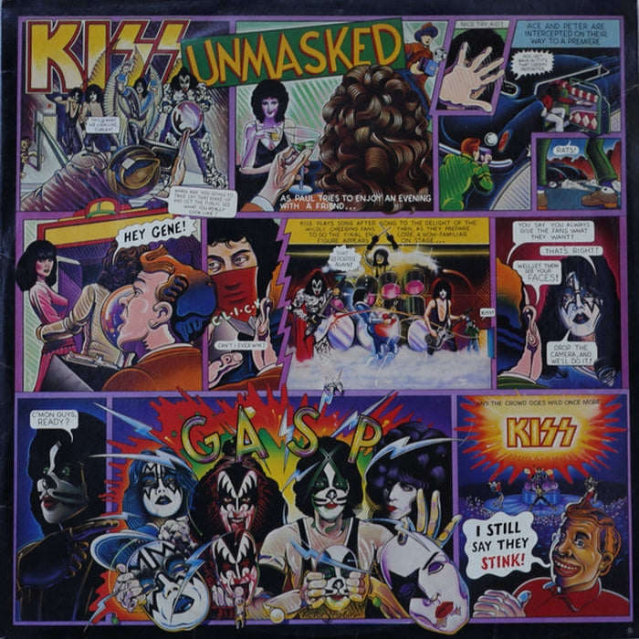 Kiss – Unmasked (LP, Vinyl Record Album)