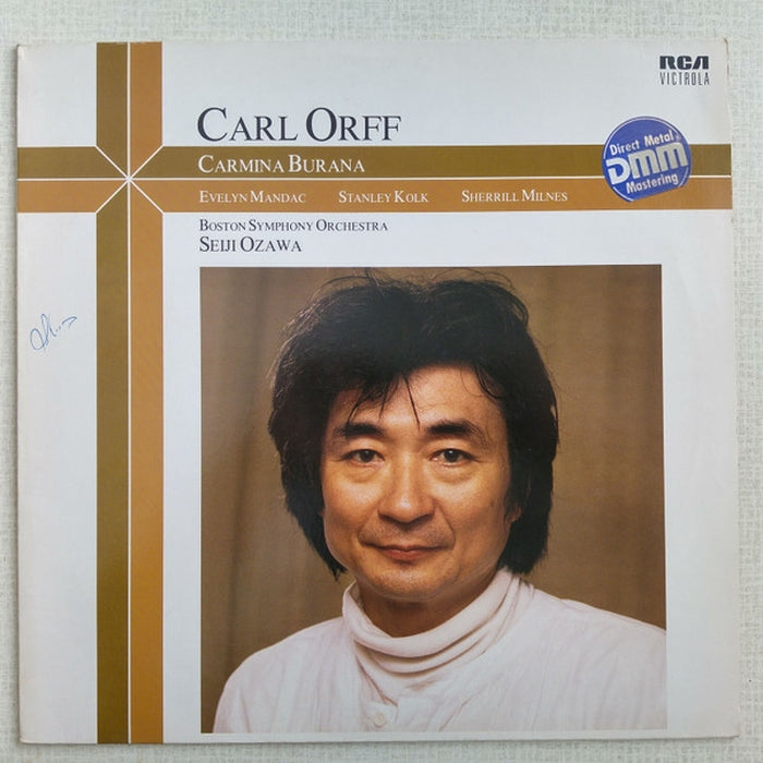 Carl Orff, Evelyn Mandac, Stanley Kolk, Sherrill Milnes, Boston Symphony Orchestra, Seiji Ozawa – Carmina Burana (LP, Vinyl Record Album)