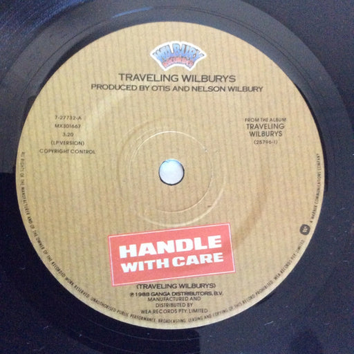 Traveling Wilburys – Handle With Care (LP, Vinyl Record Album)