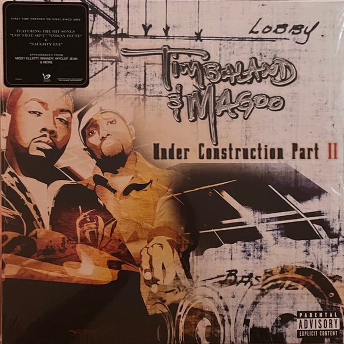 Timbaland & Magoo – Under Construction Part II (LP, Vinyl Record Album)