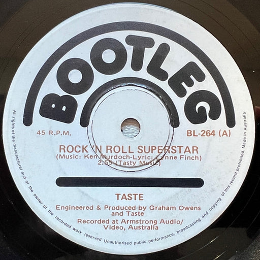 Taste – Rock 'N Roll Superstar (LP, Vinyl Record Album)