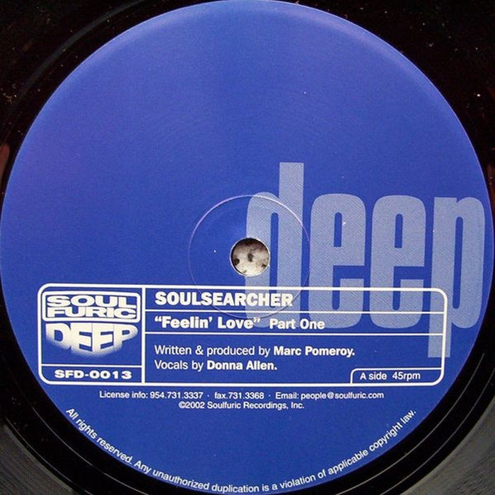 Soulsearcher – Feelin' Love (Part One) (LP, Vinyl Record Album)
