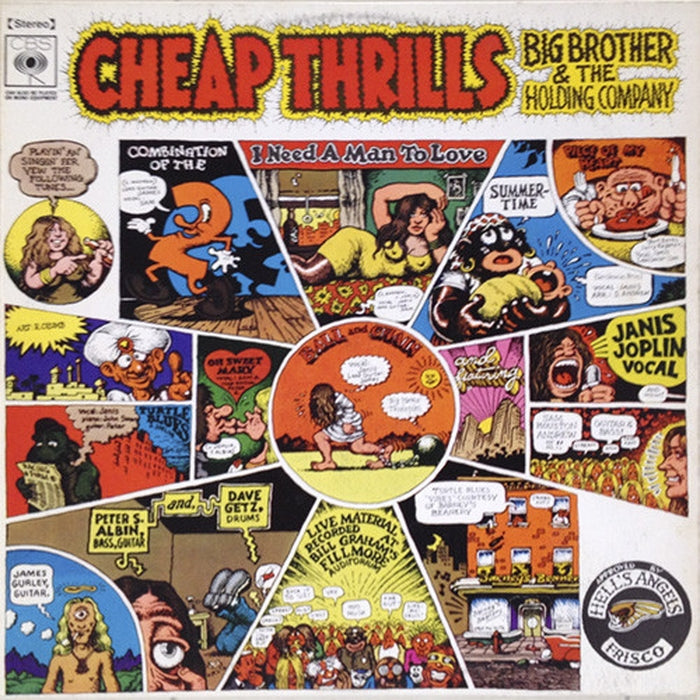 Big Brother & The Holding Company – Cheap Thrills (LP, Vinyl Record Album)