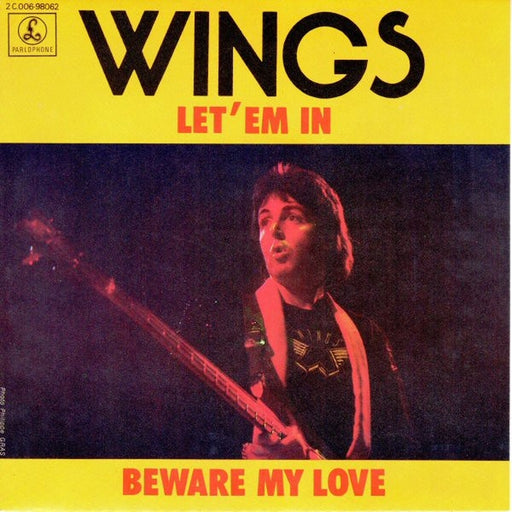 Wings – Let 'Em In (LP, Vinyl Record Album)