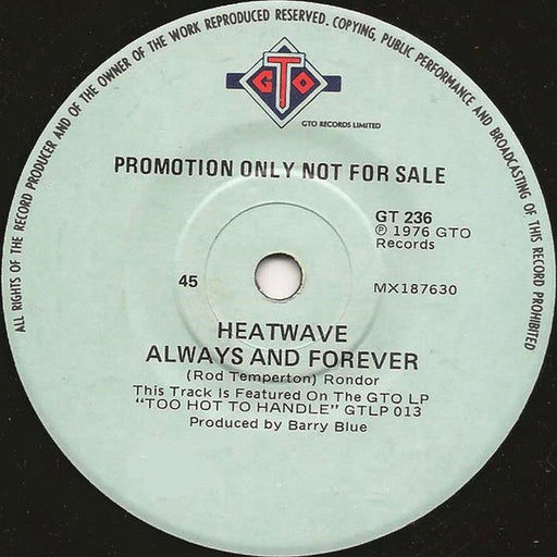 Always And Forever – Heatwave (LP, Vinyl Record Album)