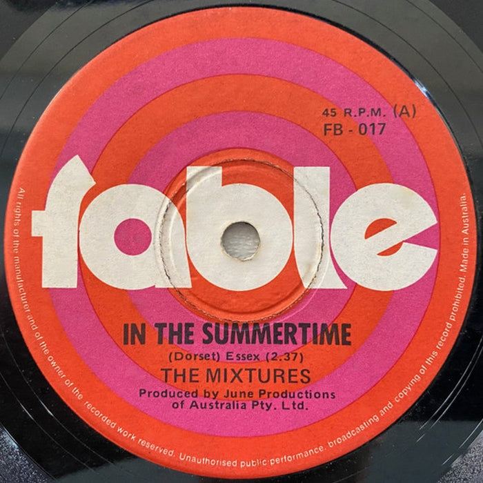 The Mixtures – In The Summertime (LP, Vinyl Record Album)