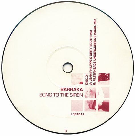 Barraka – Song To The Siren 12" vinyl record, image 3 of 7
