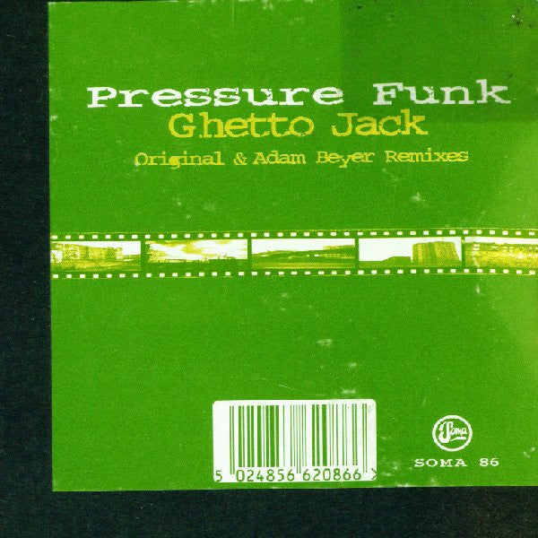 Pressure Funk – Ghetto Jack 12" vinyl record, image 3 of 3