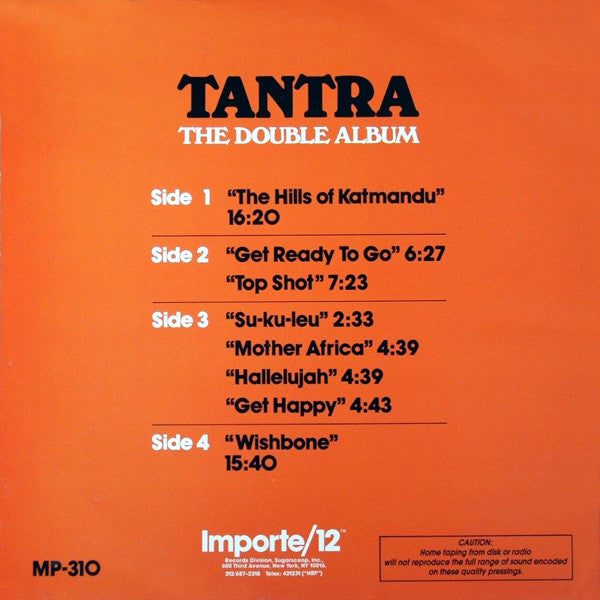 Tantra – The Double Album (2xLP) LP vinyl record, image 4 of 8
