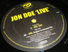 Jon Doe – Jon Doe 'Live' Sampler 1 12" vinyl record, image 3 of 4