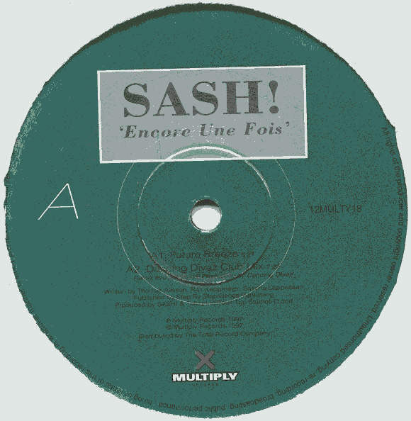 Sash! – Encore Une Fois 12" vinyl record, image 3 of 4