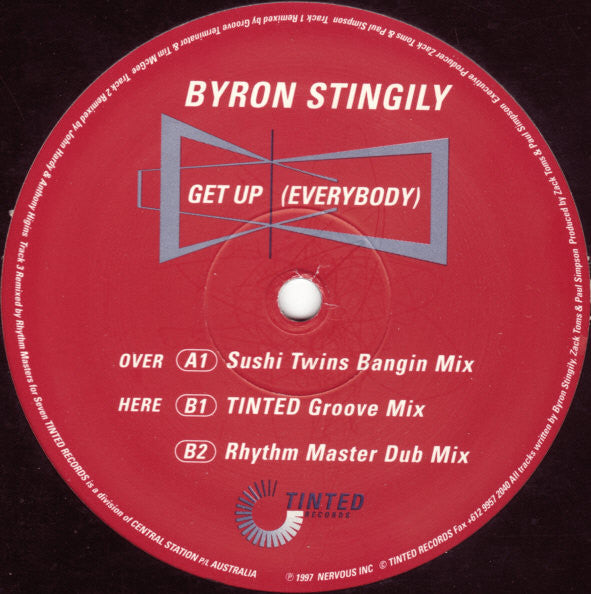 Byron Stingily – Get Up (Everybody) (Exclusive Remixes)