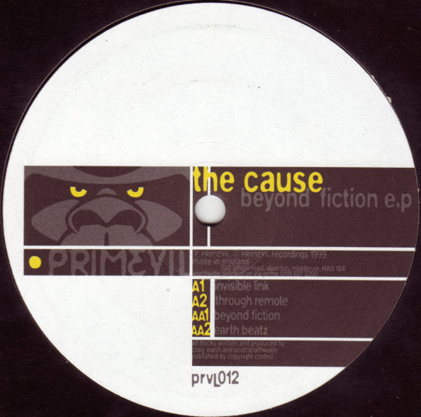 The Cause – Beyond Fiction E.P 12" vinyl record, image 3 of 3