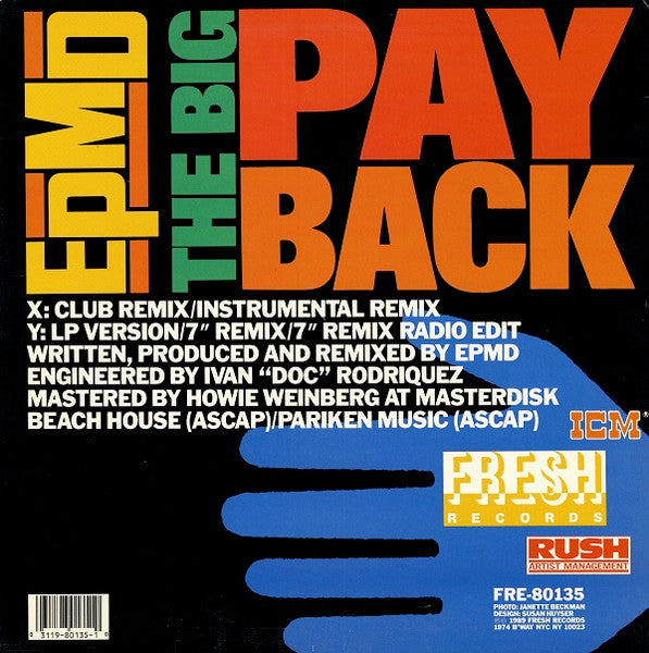 EPMD – The Big Payback 12" vinyl record, image 2 of 5