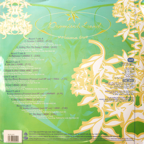 Various – Promised Land Volume Two (3x12") 12" vinyl record, image 2 of 10