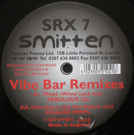 Vibe Bar Rejects – Vibe Bar Remixes 12" vinyl record, image 1 of 2